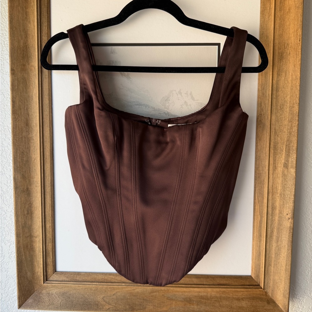 House of CB Chocolate Brown Corset